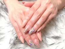 アンジュ(Ange)/スカルプ/ビジューネイル