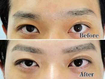 ユレイス 恵比寿(YULACE.)/角度をつけたストレート眉