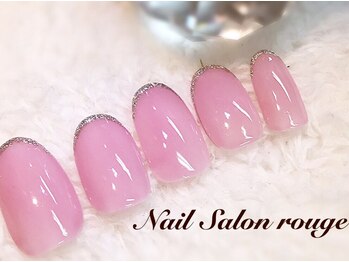 ネイルサロン ルージュ(NailSalon rouge)/細フレンチ