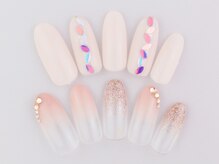 ネイルプラザ 河原町OPA店(NAIL PLAZA)/上品オフィスネイル