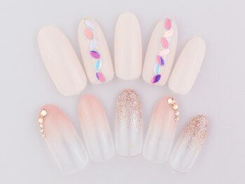 ネイルプラザ 河原町OPA店(NAIL PLAZA)/上品オフィスネイル