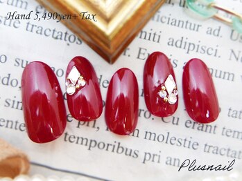 プラスネイル 自由が丘店(PLUS NAIL)/【149】定額6,039円ジュエリー
