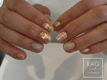 ラグ ネイル(RAG nail)/ニュアンス/ミラー