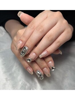 レディスペネイル ノマエ 名駅店(Redispe nail nomae)/キラキラネイル