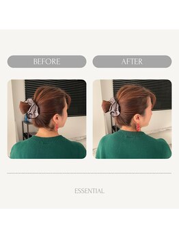 エッセンシャル 南海難波店(ESSENTIAL)/肩こり&巻き肩&猫背改善¥2,000