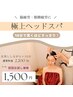 【蒸されながら極上ヘッドスパ】ビソンでリフトアップ＆脳疲労スッキリ♪