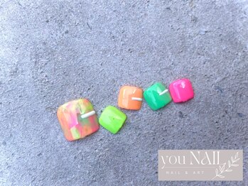 ユーネイル 南浦和店(you NAIL)/フット デザインコース