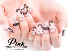 ネイルコレクション ピンク(Nail Collection Pink)/ツイード＆3Dシロップ★フリル