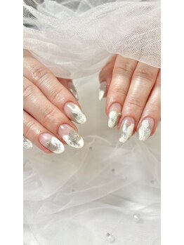 塗り掛けがかわいい