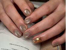 アース コアフュールボーテ 長野上田店(EARTH Coiffure beaute')の雰囲気（シンプルデザインネイル　ナチュラルで可愛く　￥4900～）
