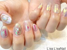 レアレアネイル(Lealeanail)/【パラジェル】オーロラネイル