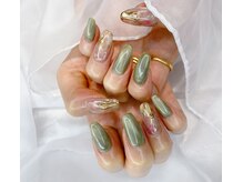 #けあなちゅらる/シンプルネイル２★＋マグ変更