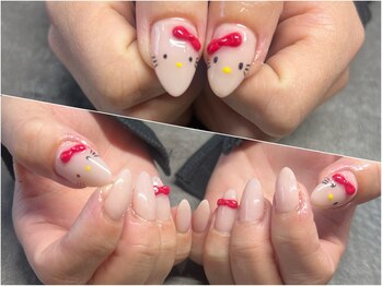 アット(Att)/キティーちゃんネイル
