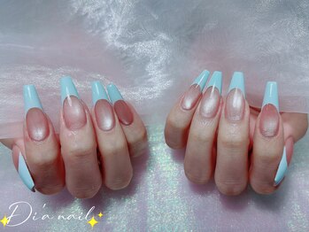 ディアネイルサロン 池袋(Di’a)/フレンチ/長さだし/マグネット