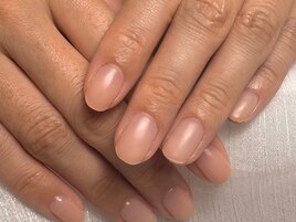 艶なし自爪風ネイル