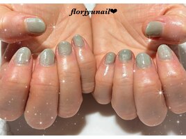 オリーブワンカラーnail