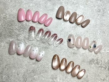 レガーロ(Regalo)の写真/【心斎橋駅8番出口&日航ホテルすぐ】仕事終わりも通いやすい好立地♪チビ爪さんも可愛いネイルが◎