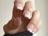 【nail】フレンチ(クリアベース)◆¥7000