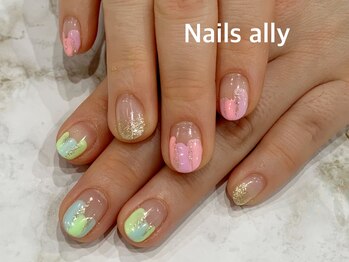 ネイルズアリー 立川店(Nails ally)/パステルカラー