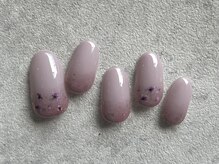 エヌリアン(N.lian)/フラワーネイル(押し花)