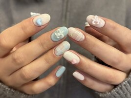 羽パーツネイル