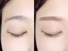 アンネ 表参道(ANNE)/アーチ眉→平行眉