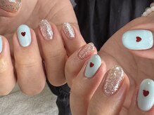 エル(ELU)/ハートのホロでワンポイント