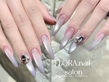 フローラ(FLORA)の写真/【ジェル・スカルプ☆持ち込み2hやり放題¥9480~】SNSで見たあのデザイン再現!思い通りの指先へ♪フィルイン