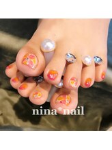 ニナネイル(nina nail)/フットネイルデザイン★tropical