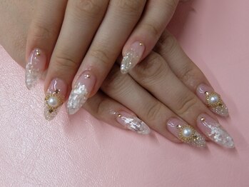 ネイルサロンミキ 横浜(MIKI)/上品清潔パールシェルスカルプ