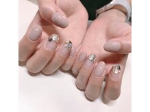 ネイルアンドアイラッシュサロン エスポアール(nail&eyelash salon espoir)/シェルタイルネイル　90分コース