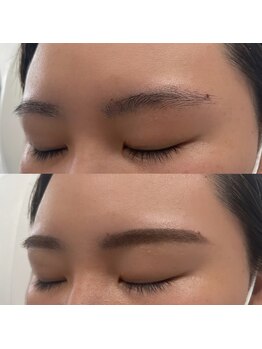 アイブロウドット 岐阜店(iBROW.)/美眉スタイリングBefore→After