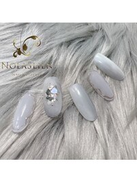 11000円定額ネイル*くすみ