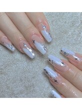 クイーンズビューティーサロン 新宿本店(Queen's beauty salon)/チップ長さだしやり放題