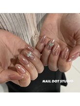 ネイルドットスタジオ 堺筋本町(NAIL DOT STUDIO)/ホワイトミラー
