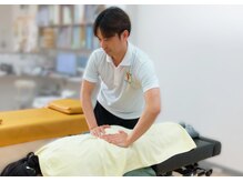 はれやか接骨院の雰囲気（分析に基づき、ゆがみの強い部位を重点的に矯正していきます☆）