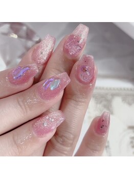 ミス シャーリー(Miss Shirley)/【ピンクラメ×クリアパーツ】