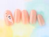 《秋ネイル》【新規】ハンド：プチハロウィンネイル　¥9350→¥5980
