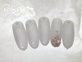 クリスマスネイル¥8980