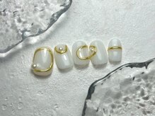 《パラジェル・フィルイン・マグネット》Nail Salon Raize都島駅前店【Hawaii館】/12月マンスリーデザイン【6000】