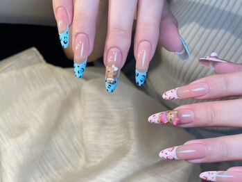 Shiori Nailsalon　持ち込み・長さだしサロン/長さだし｜キャラクターネイル