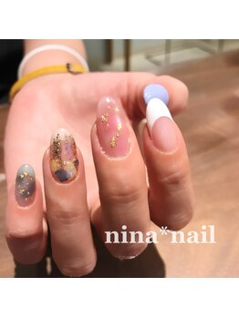 ニナネイル(nina nail)/ハンドネイルデザイン★nuance