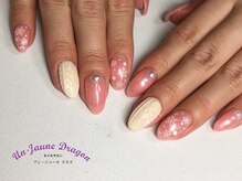 アン ジョーヌドラゴ/【自爪ネイル】雪の結晶ネイル