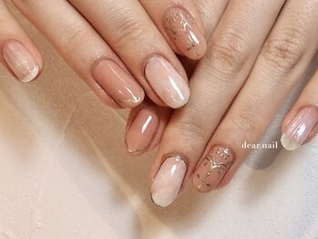 ディアネイル(dear.nail)/天然石ネイル☆