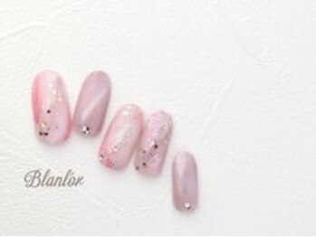 ブランロール 中目黒店(Blanl'or)/マグネットの桜ネイル