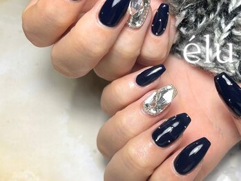 エル バイ ノリコ(elu by Noriko)/ネイビー