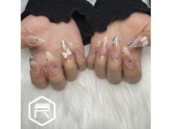 レディスペネイル ノウラ 名駅店(Redispe nail NouRa)/ガラスフレンチ
