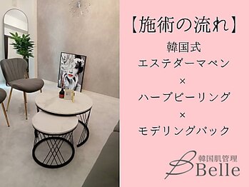 ベル 小倉(Belle)/韓国肌管理｜施術の工程