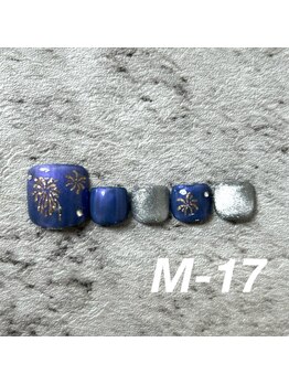 はあとねいる 町田店/Design No.M-17 フットネイル
