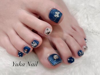 ユカネイル(Yuka Nail)の写真/【持ち込みデザイン◎】フットネイルが映えるシーズン★高い提案力×繊細な技術で美しい足元に★